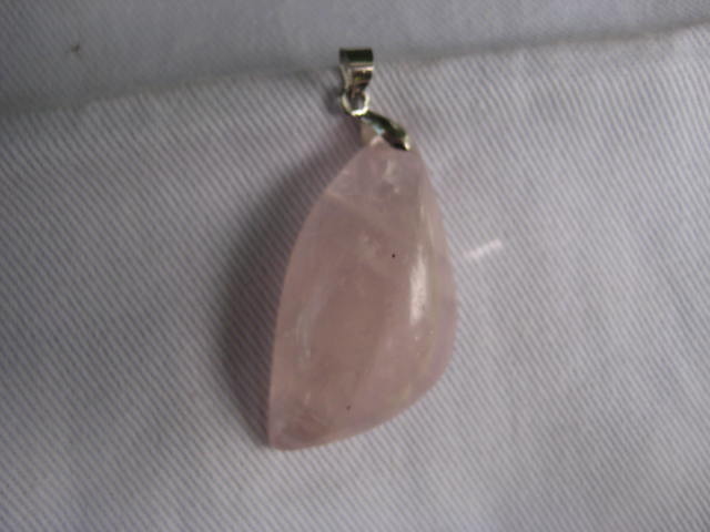 Rose Quartz Pendant self-love and acceptance and deep connection to the Divne 3718